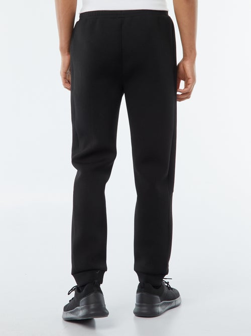 Joggers in tessuto felpato tipo neoprene con tasche con zip - Kiabi