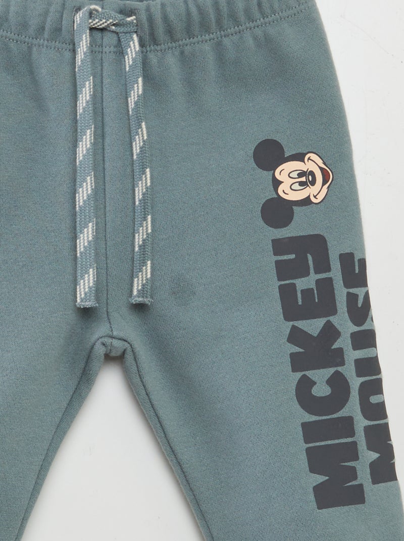 Joggers in tessuto felpato 'Topolino' BLU - Kiabi