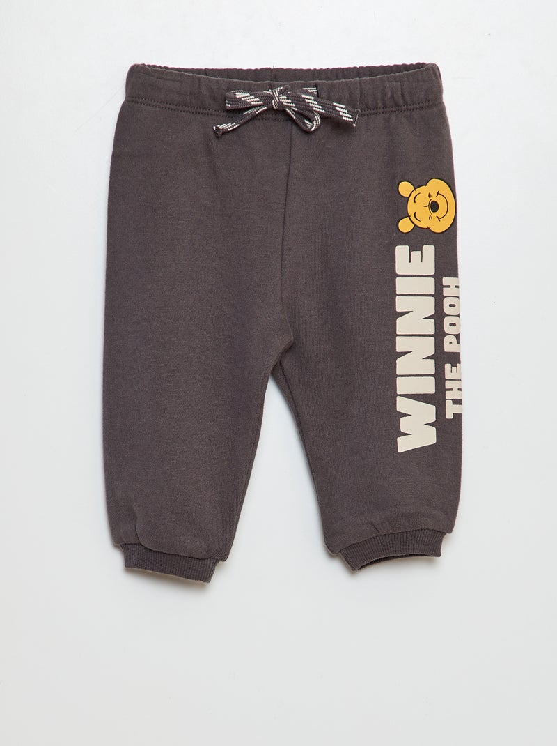 Joggers in tessuto felpato 'Winnie' GRIGIO - Kiabi