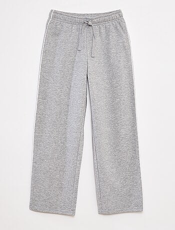 Joggers larghi con bordino a contrasto