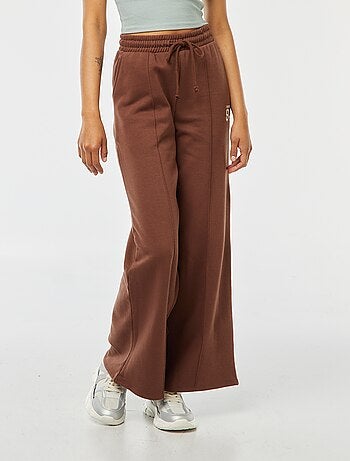 Joggers larghi con stampa sportswear