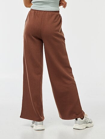 Joggers larghi con stampa sportswear