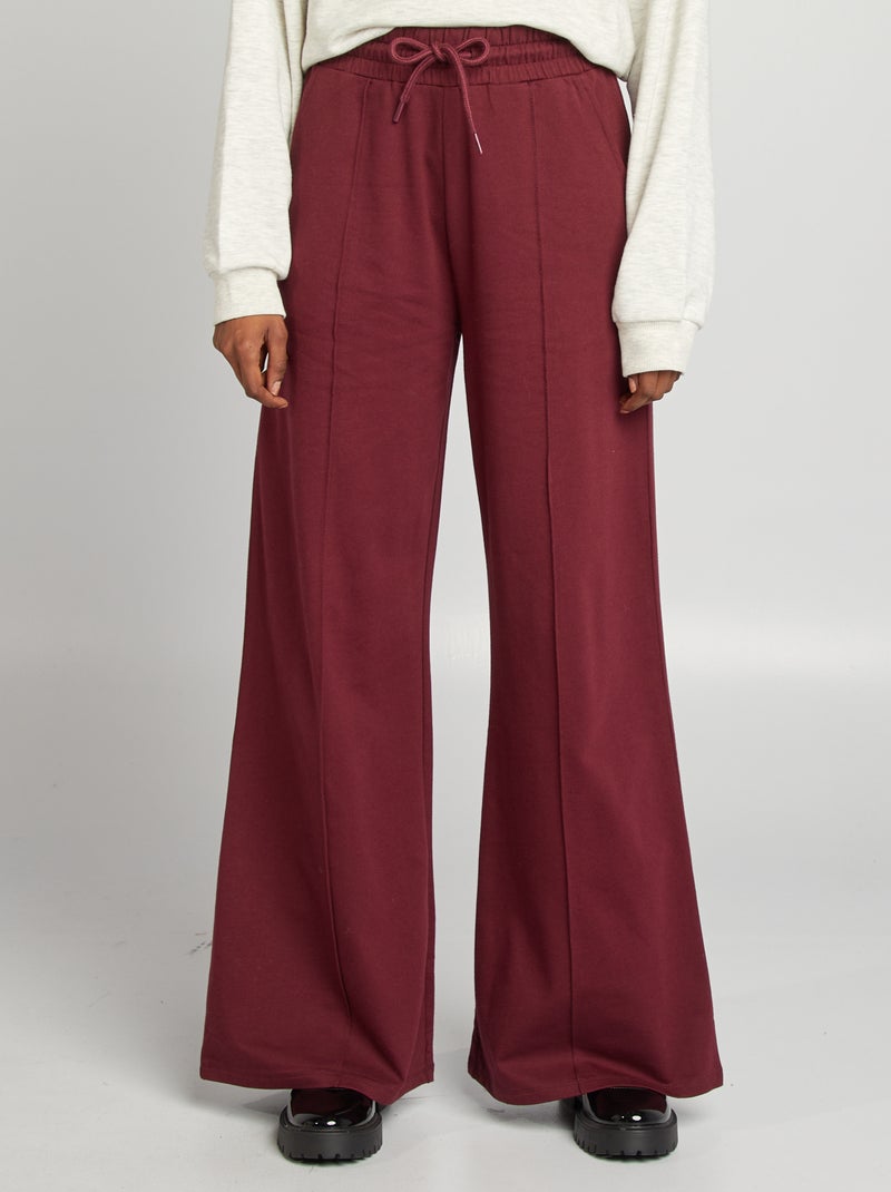 Joggers larghi ROSSO - Kiabi