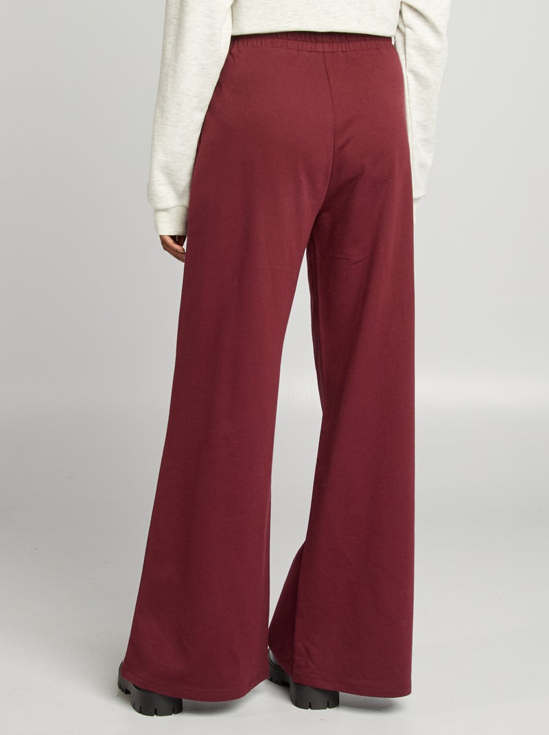 Joggers larghi ROSSO - Kiabi