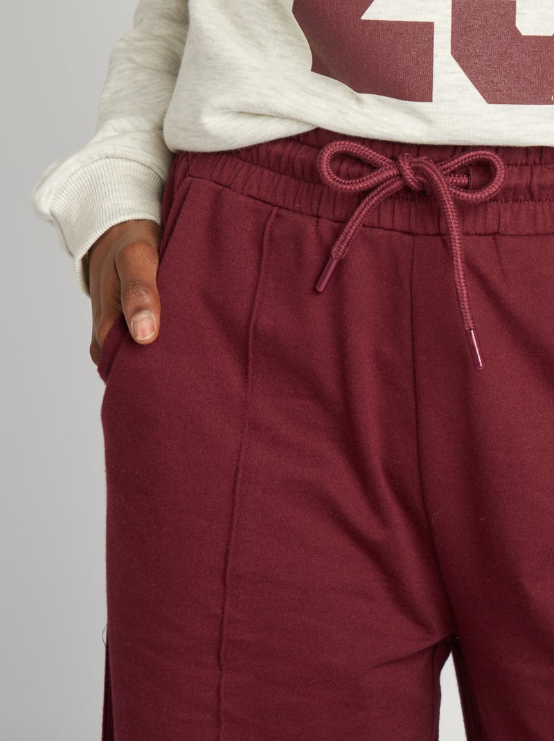 Joggers larghi ROSSO - Kiabi