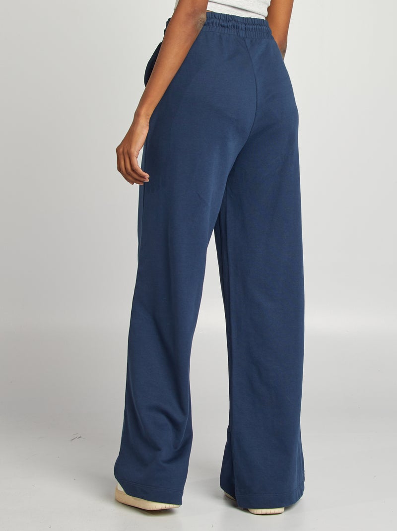 Joggers larghi tinta unita BLU - Kiabi