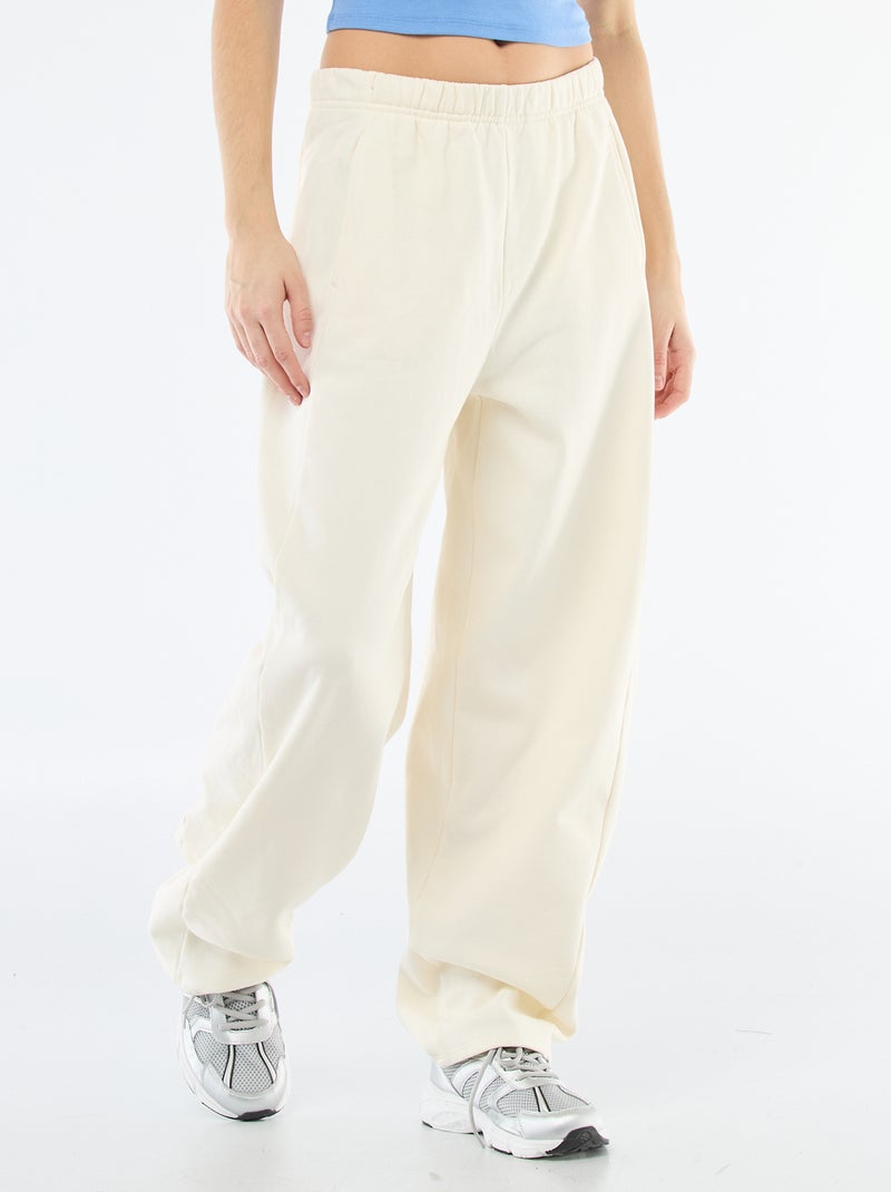 Joggers modello barrel Beige - Kiabi