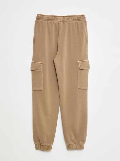 Joggers multi-tasche in tessuto felpato leggero - Kiabi