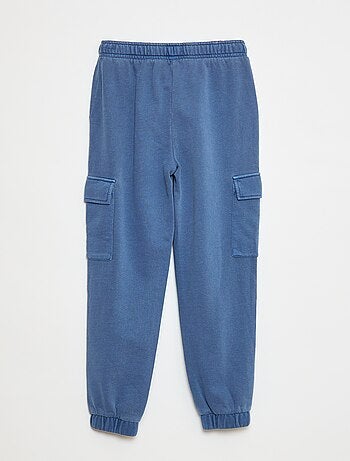 Joggers multi-tasche in tessuto felpato leggero