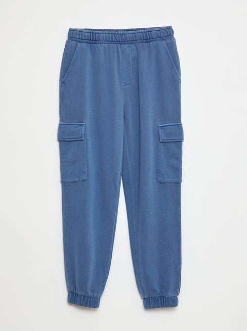 Joggers multi-tasche in tessuto felpato leggero - Kiabi