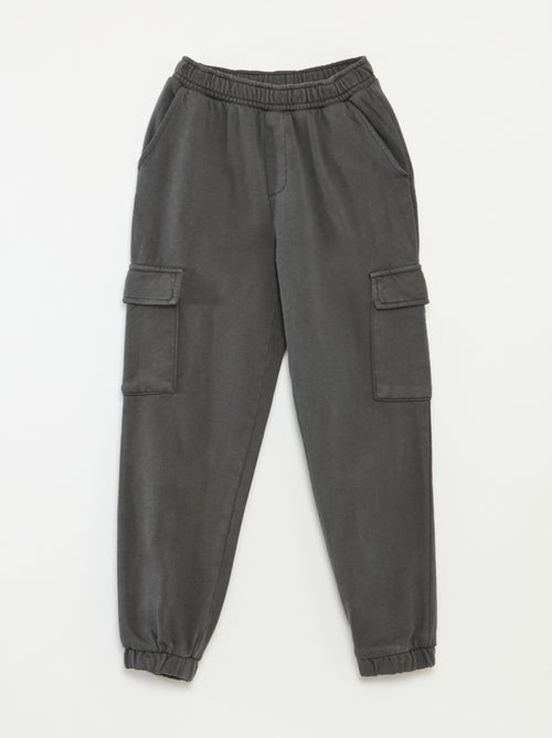 Joggers multi-tasche in tessuto felpato leggero - Kiabi