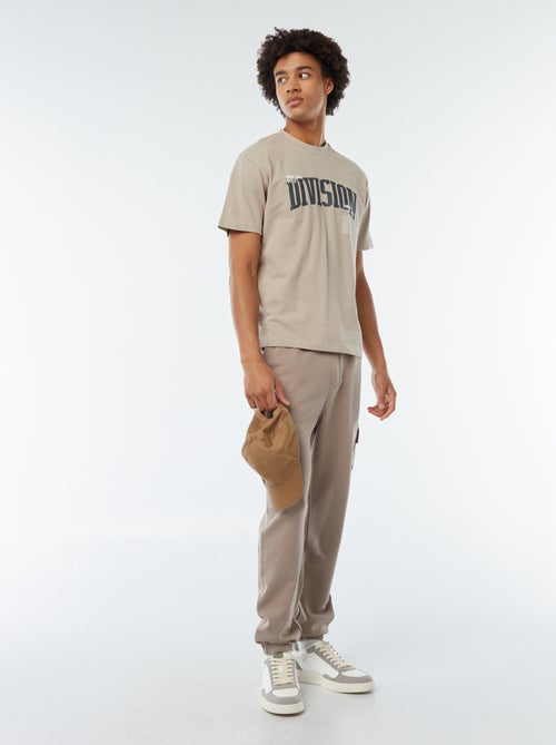 Joggers multitasche in felpa leggera - Kiabi