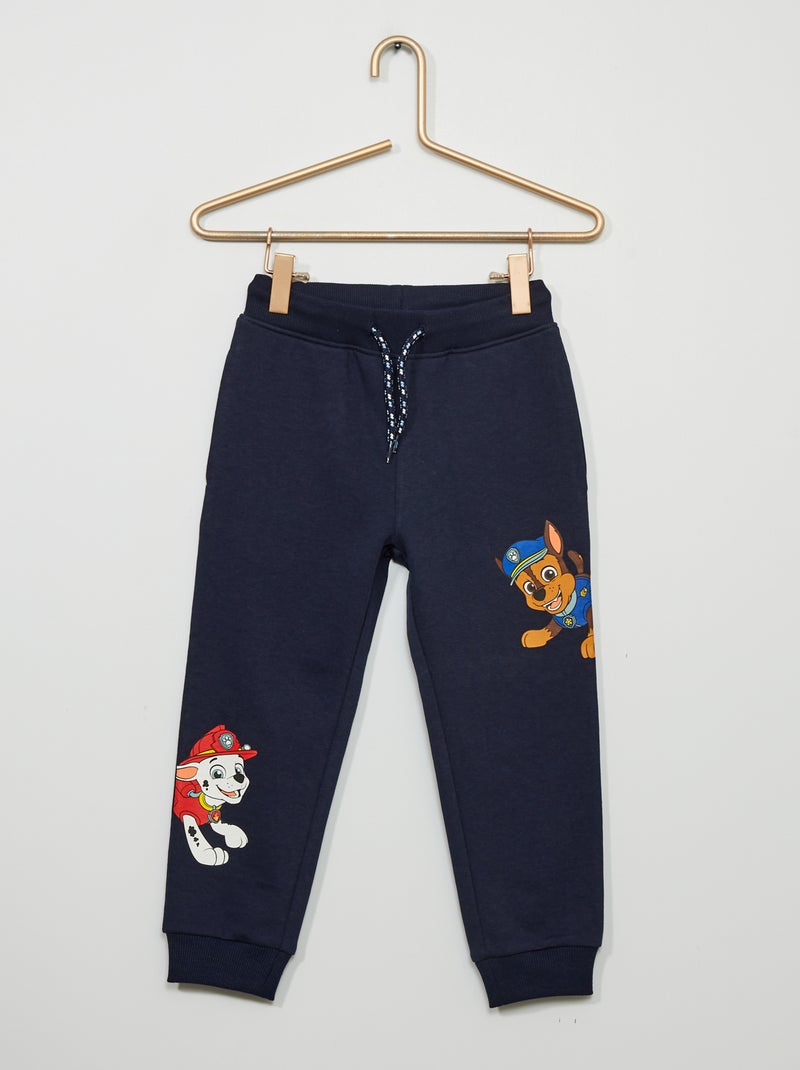 Joggers 'Paw Patrol' in tessuto felpato BLU - Kiabi