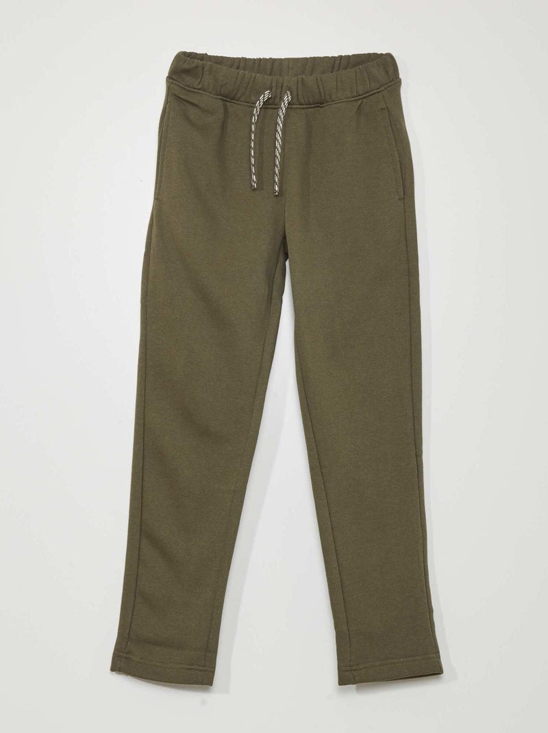 Joggers screziati con vita regolabile KAKI - Kiabi