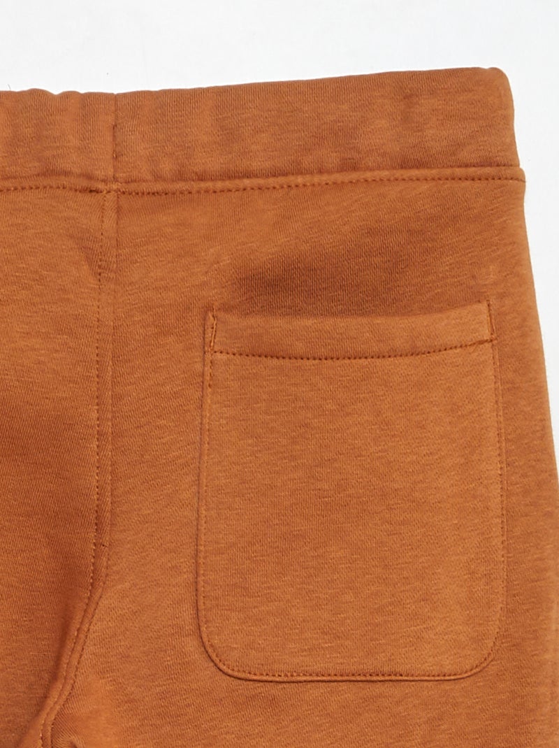Joggers screziati con vita regolabile MARRONE - Kiabi