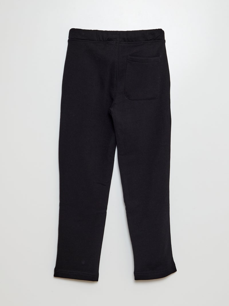 Joggers screziati con vita regolabile nero - Kiabi