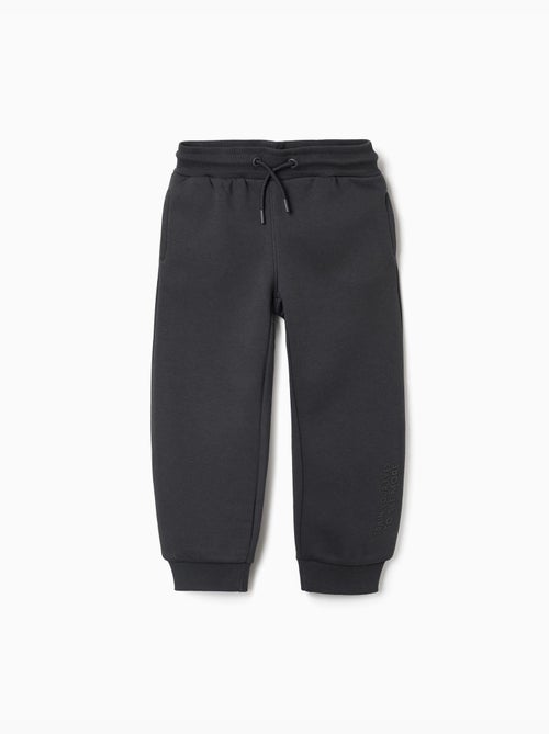 Joggers slim fit spazzolato con stampa - Kiabi Joggers slim fit spazzolato con stampa - Kiabi