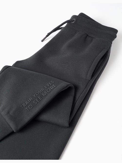 Joggers slim fit spazzolato con stampa - Kiabi Joggers slim fit spazzolato con stampa - Kiabi