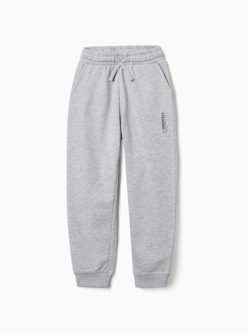 Joggers slim in pile con tasche e stampa ZY - Kiabi Joggers slim in pile con tasche e stampa ZY - Kiabi