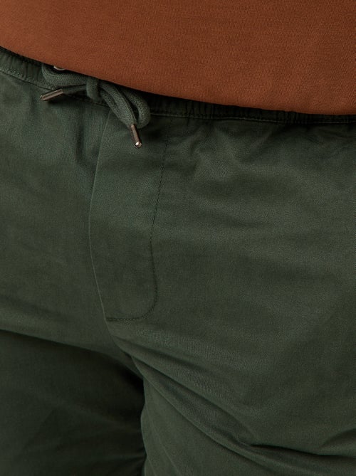 Joggers slim tinta unita - Kiabi