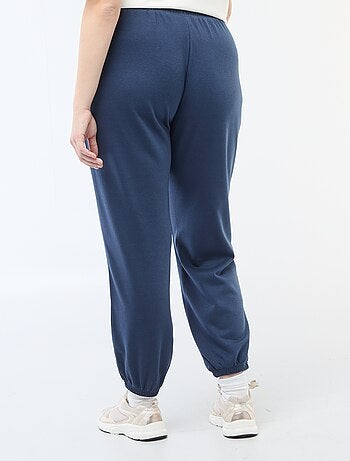 Joggers sportivi in french terry