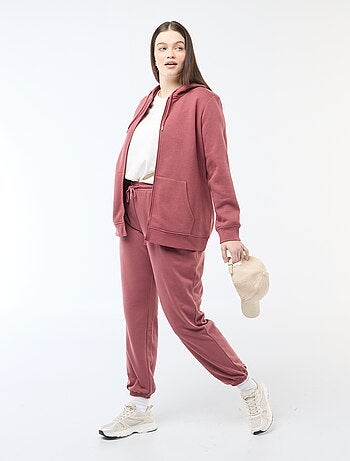 Joggers sportivi in french terry