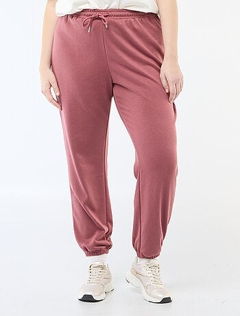 Joggers sportivi in french terry