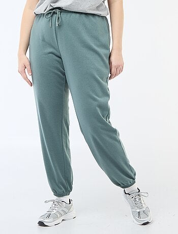 Joggers sportivi in french terry