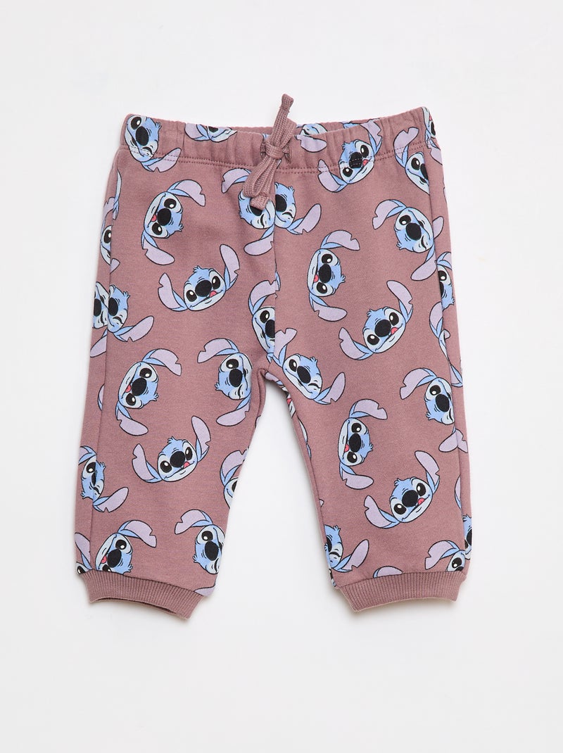 Joggers 'Stitch' 'Disney' Viola - Kiabi