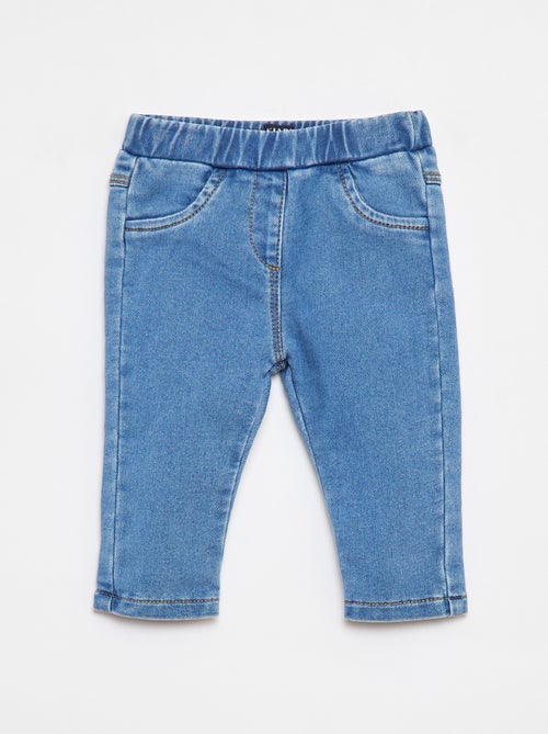 Joggers stretch stile denim - Kiabi