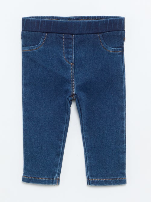Joggers stretch stile denim - Kiabi