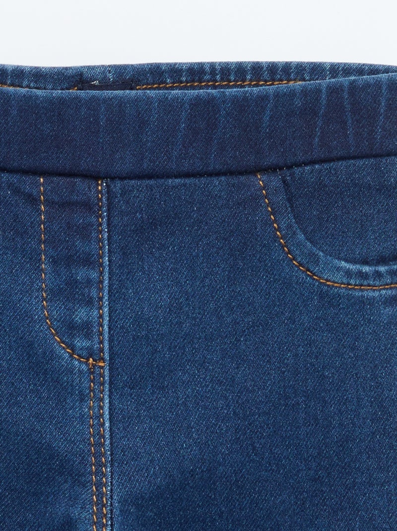 Joggers stretch stile denim Blu - Kiabi