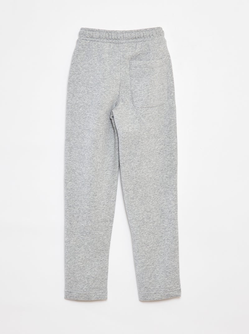 Joggers tinta unita - Taglio più aderente Grigio - Kiabi