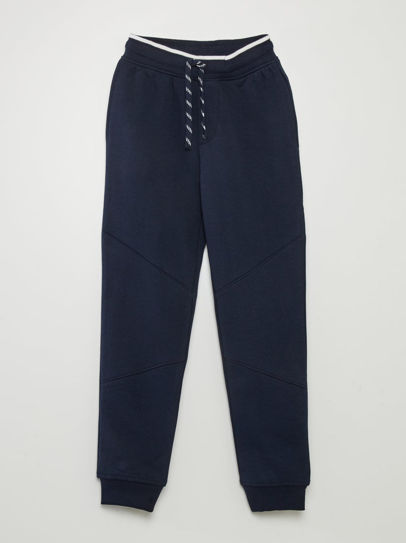 Joggers tinta unita blu - Kiabi