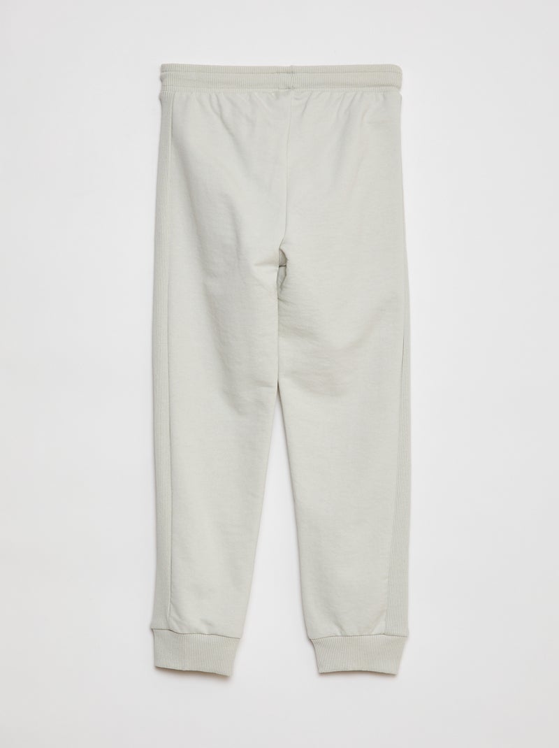 Joggers tinta unita con tasche Grigio - Kiabi