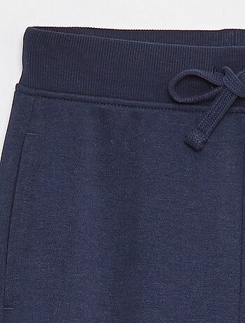 Joggers tinta unita con vita elasticizzata