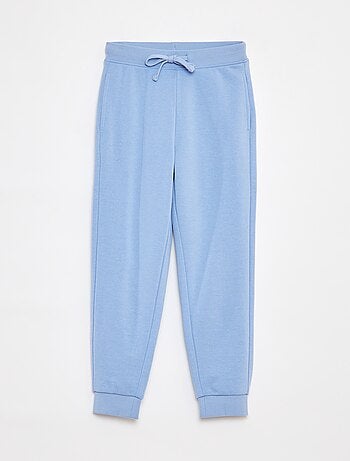 Joggers tinta unita con vita elasticizzata