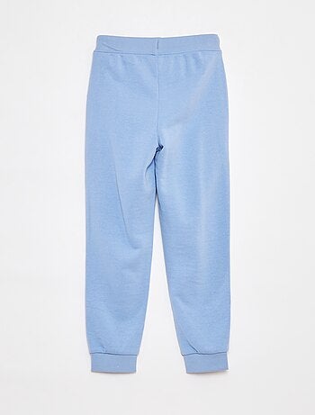 Joggers tinta unita con vita elasticizzata