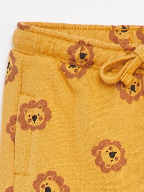 Joggers tinta unita con vita elasticizzata - Kiabi