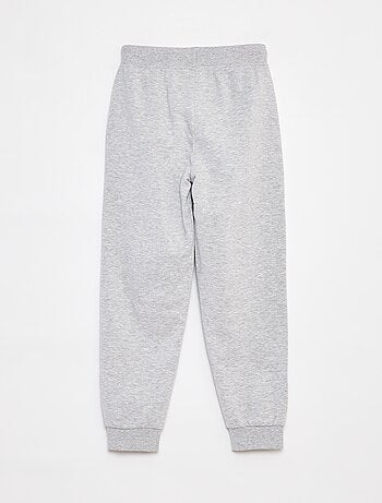 Joggers tinta unita con vita elasticizzata