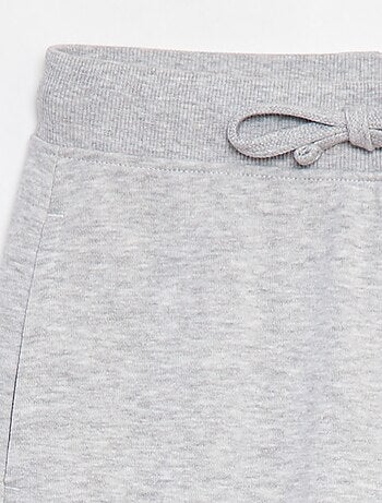 Joggers tinta unita con vita elasticizzata