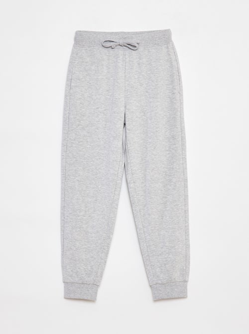 Joggers tinta unita con vita elasticizzata - Kiabi