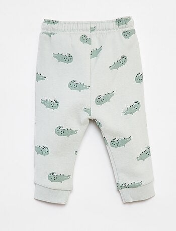 Joggers tinta unita con vita elasticizzata