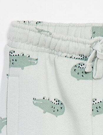 Joggers tinta unita con vita elasticizzata