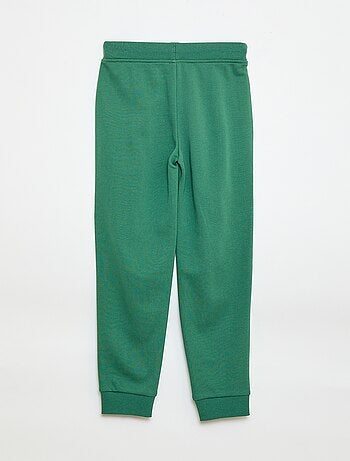 Joggers tinta unita con vita elasticizzata