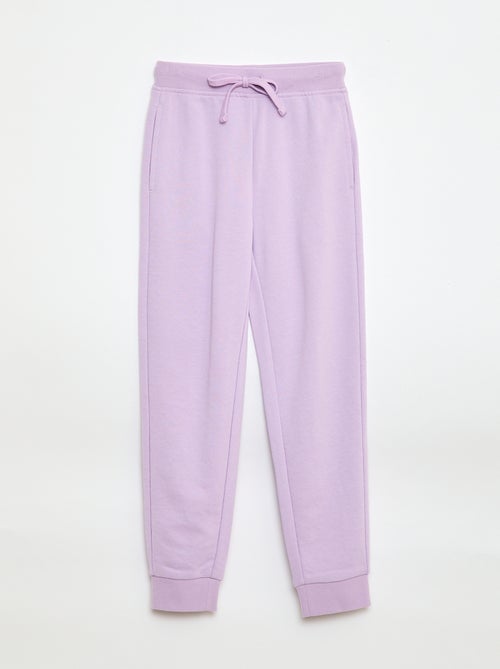 Joggers tinta unita con vita elasticizzata - Kiabi
