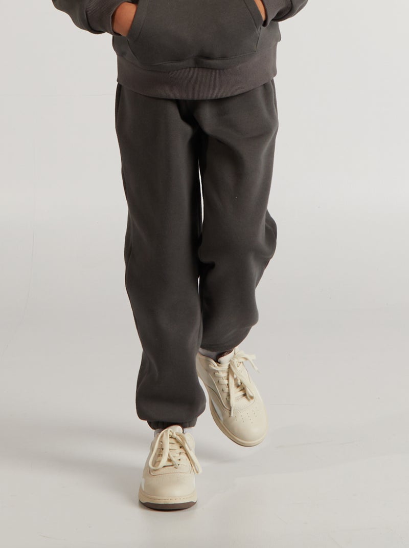 Joggers tinta unita grigio - Kiabi