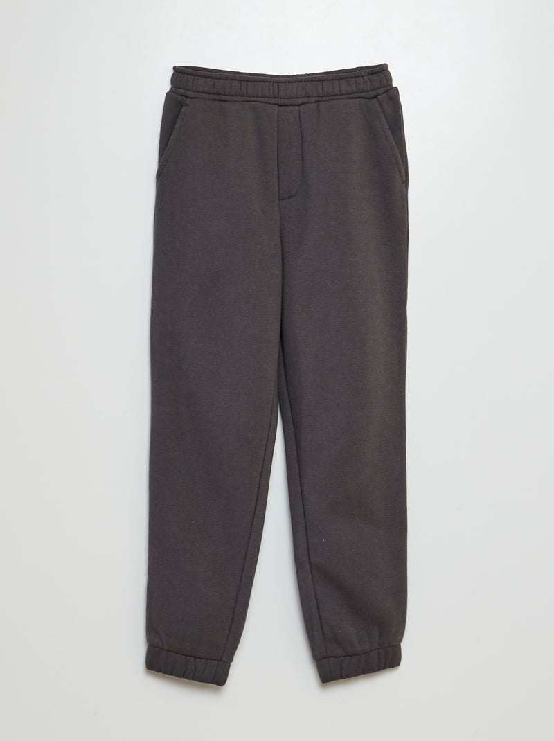 Joggers tinta unita grigio - Kiabi