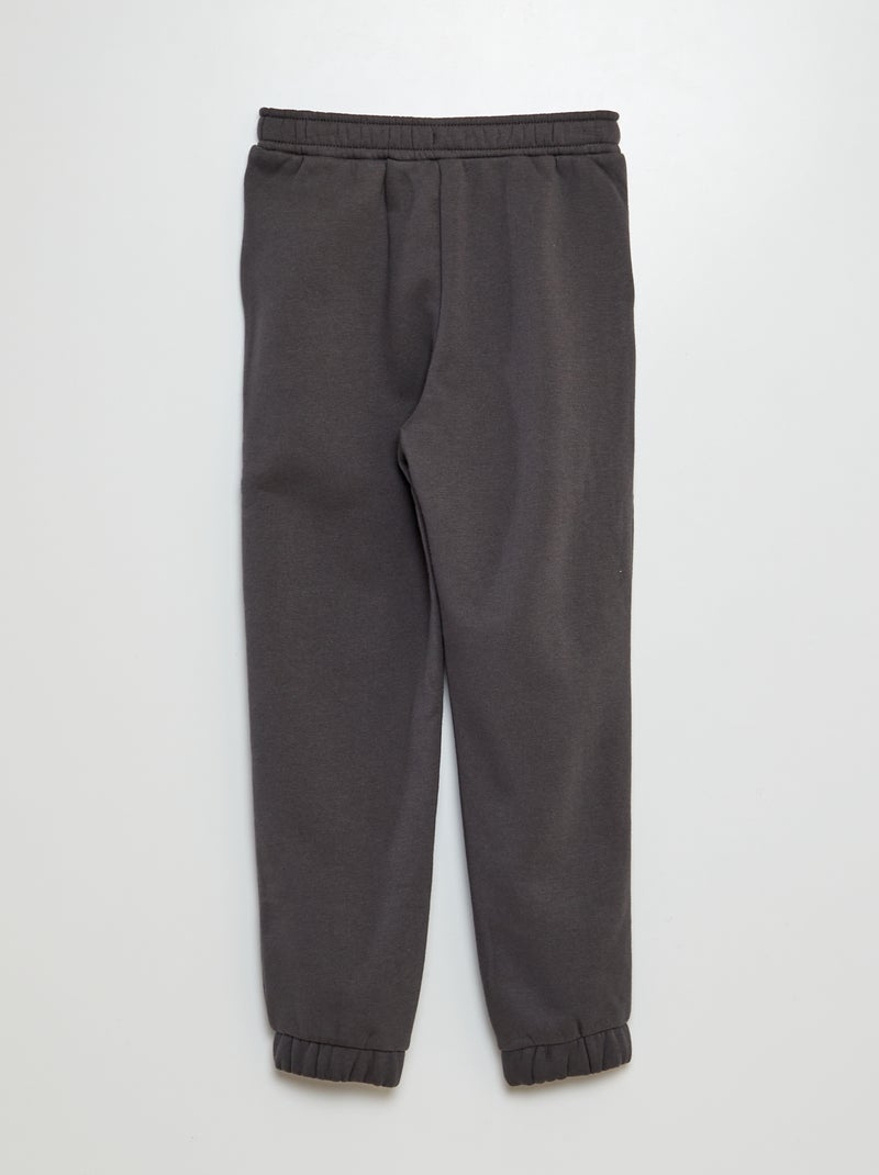 Joggers tinta unita grigio - Kiabi