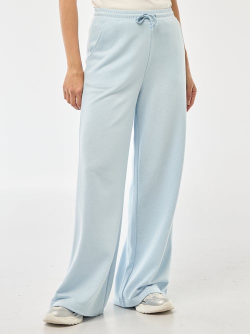 Joggers tinta unita in cotone - Kiabi